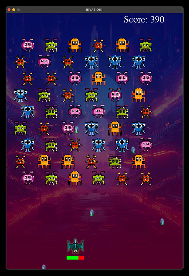 Level 2 - Alien Invaders