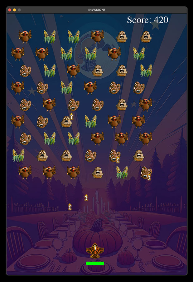 Level 2 - Holiday Invaders